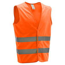 HIGH VISIBILITY SAFETY VESTS [ NEON ORANGE ]